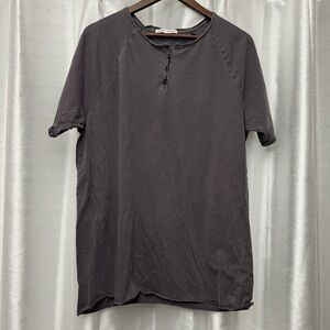 Threads 4 Thought Gray Mens XL Henley